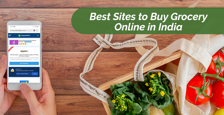 Best sites to buy groceries online in India