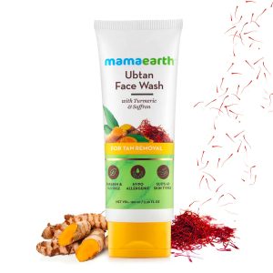 Mamaearth Ubtan Face Wash With Turmeric and Saffron