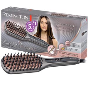 Remington Keratin Protect Sleek & Smooth Heated Brush CB7480