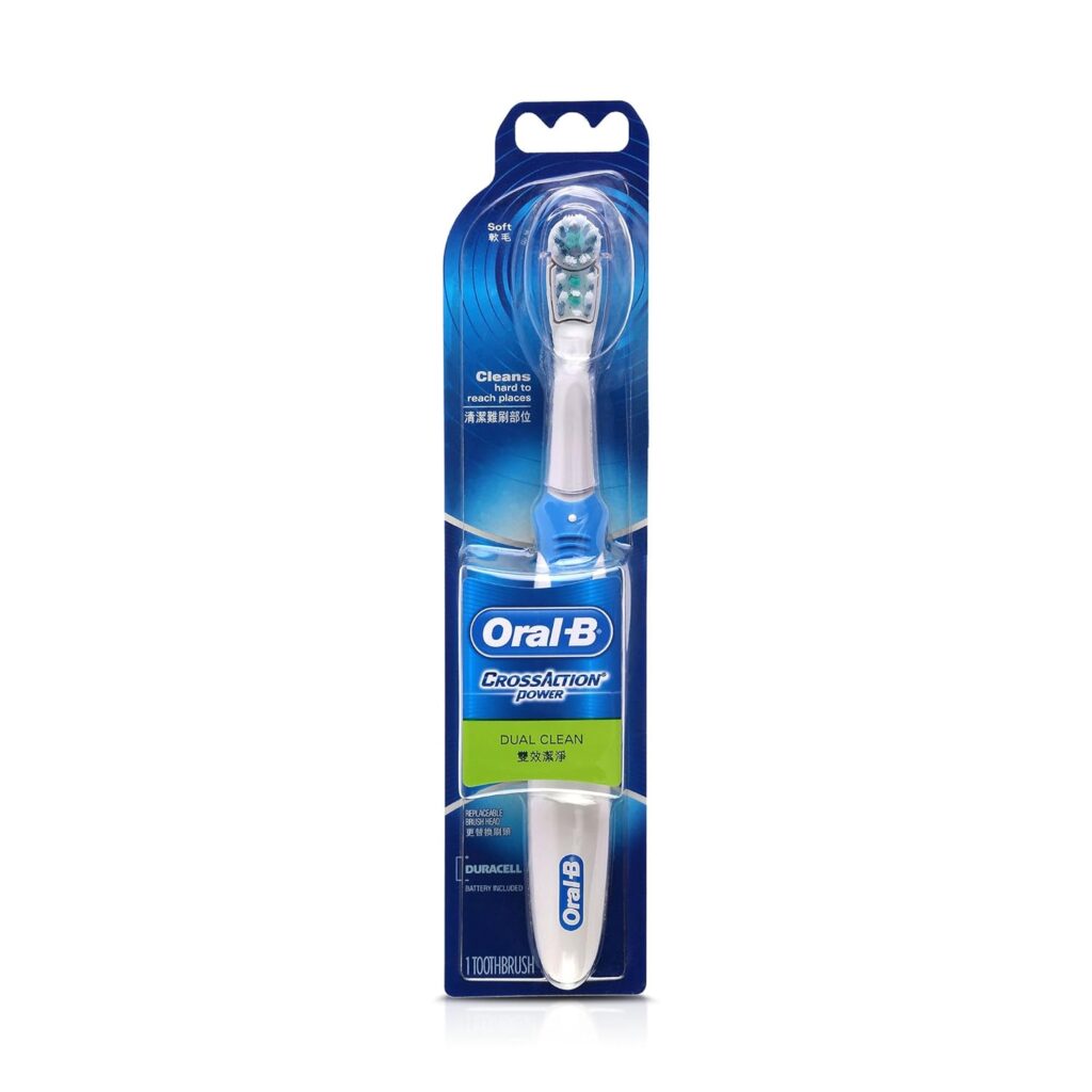Oral B Cross Action Battery Powered Electric Toothbrush