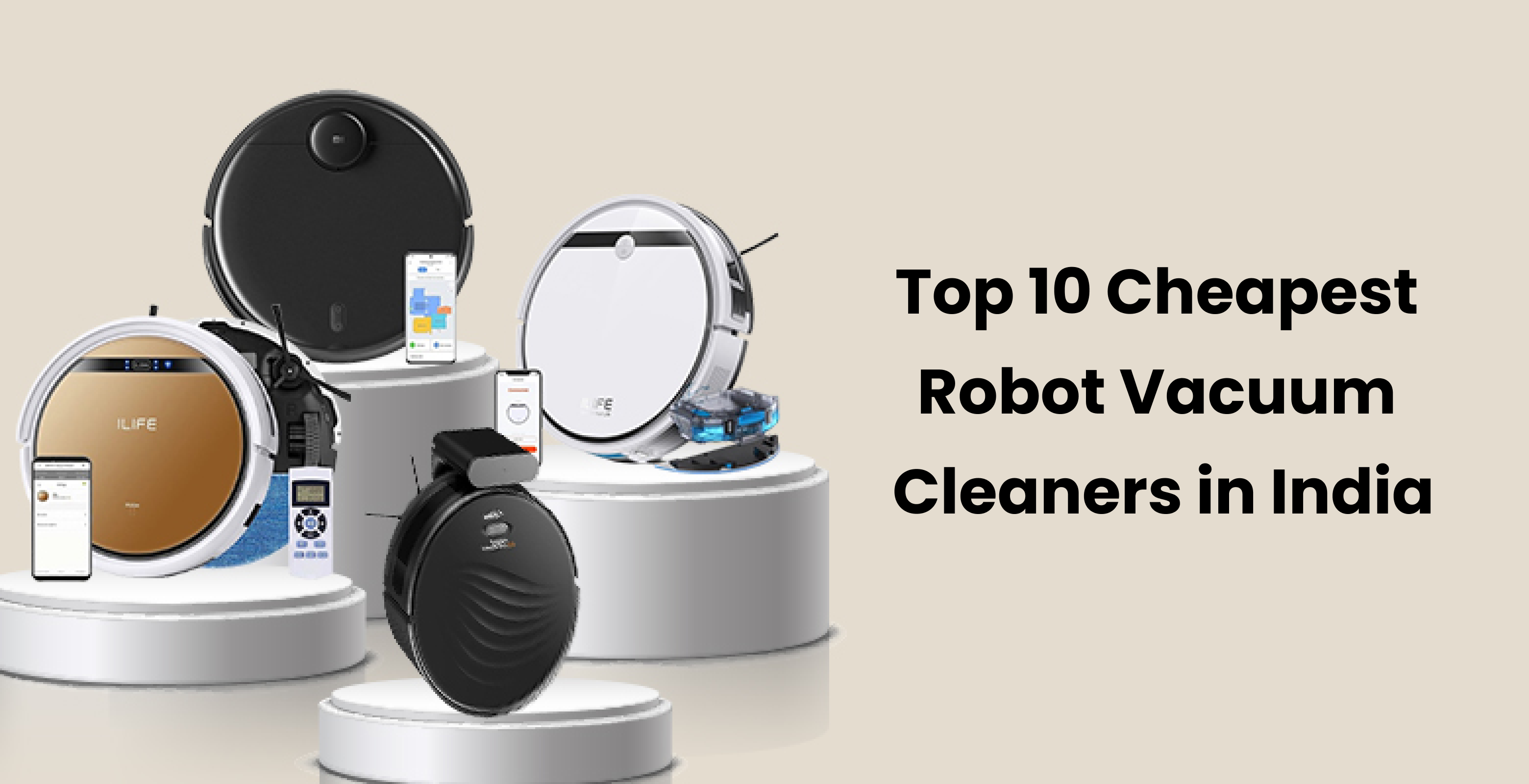 Top 10 Cheapest Robot Vacuum Cleaners in India