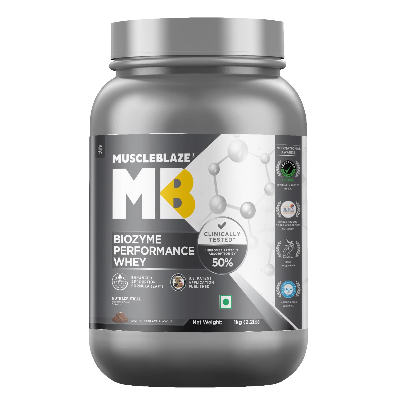 MuscleBlaze Biozyme Performance Whey - ₹2,799*