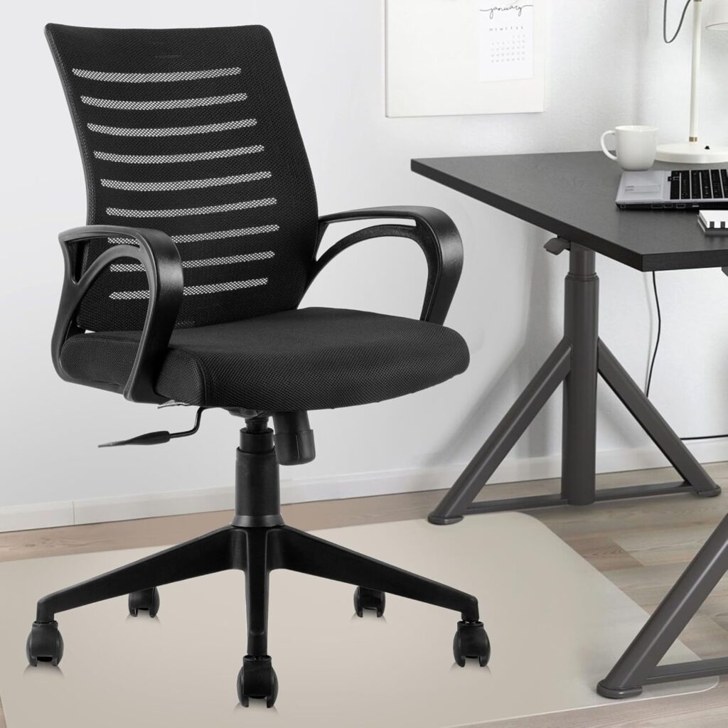 ASTRIDE Ace Mid Back Office Chair for Work from Home/Study Chair 