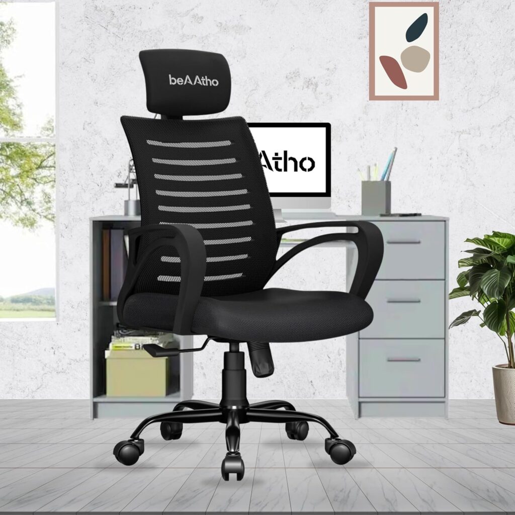 beAAtho® Verona Mesh High Back Ergonomic Home Office Chair