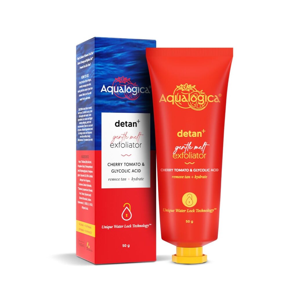 Aqualogica's De Tan Gentle exfoliator