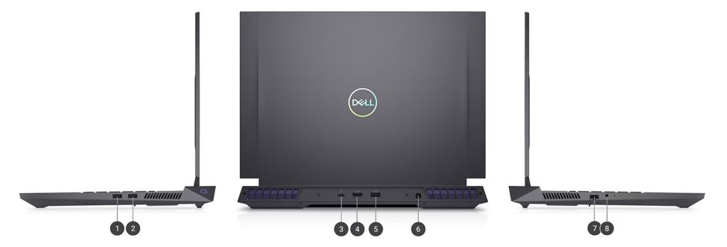 Connectivity Ports in Best Gaming Laptop 2025