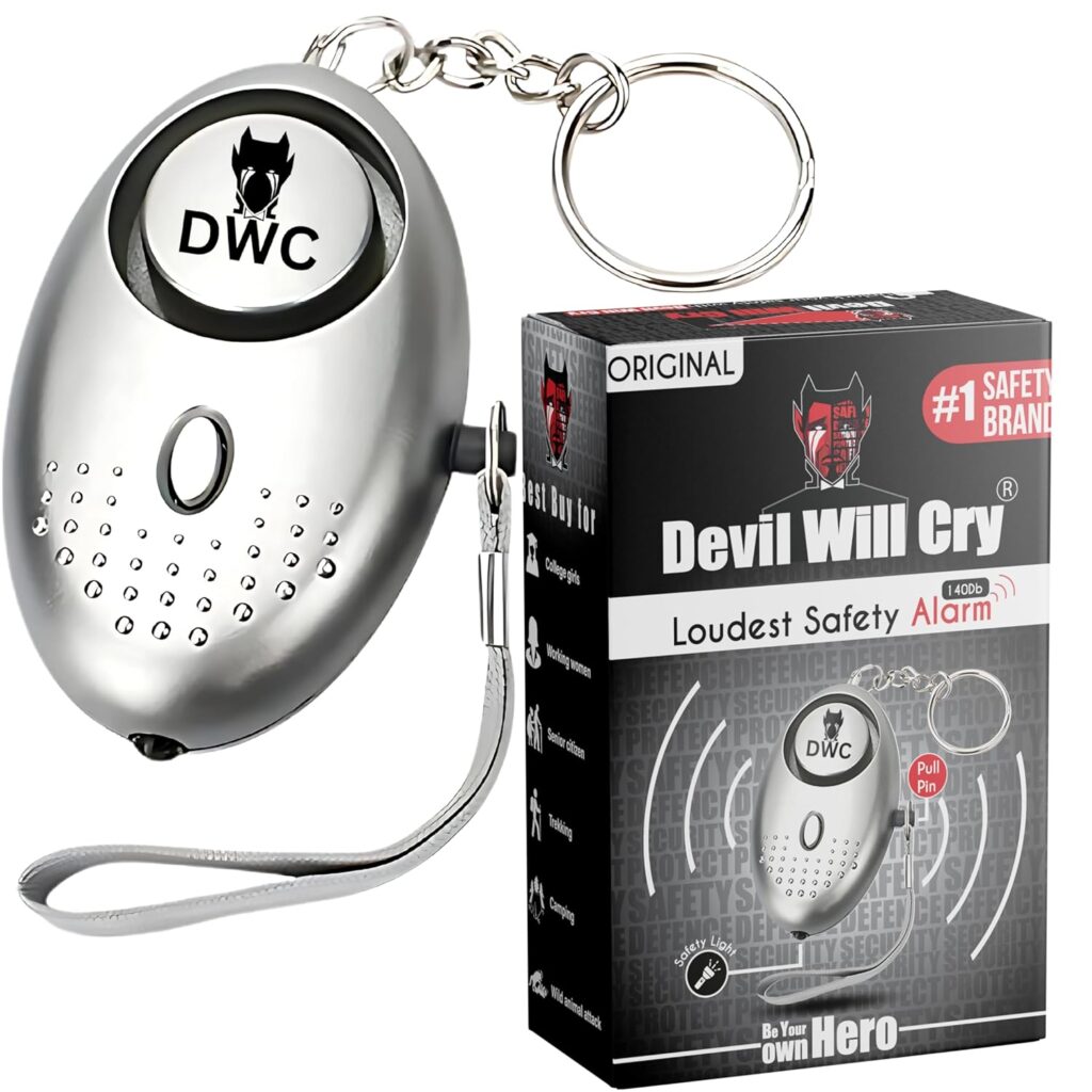 Defence Emergency Alarm in Keychain 