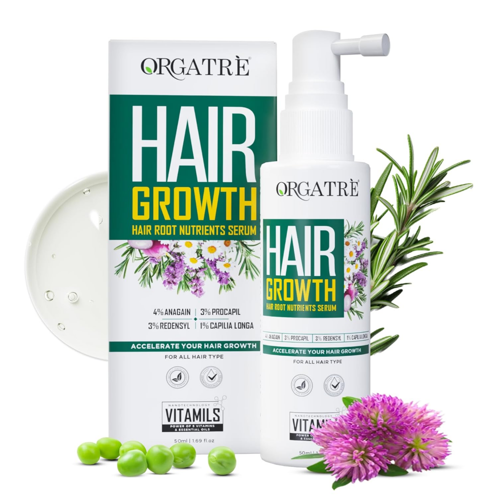ORGATRE Hair Growth Serum for scalp