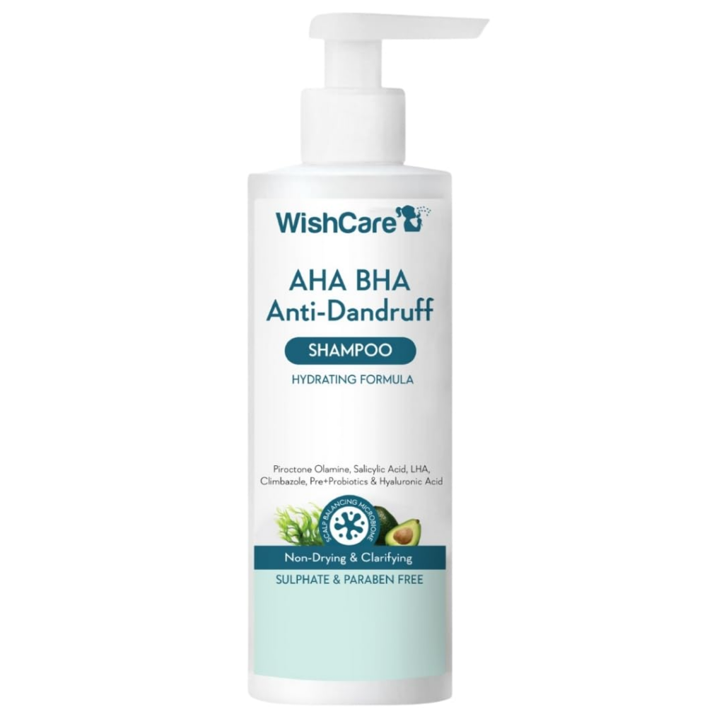 WishCare Hydrating AHA BHA Anti Dandruff Shampoo