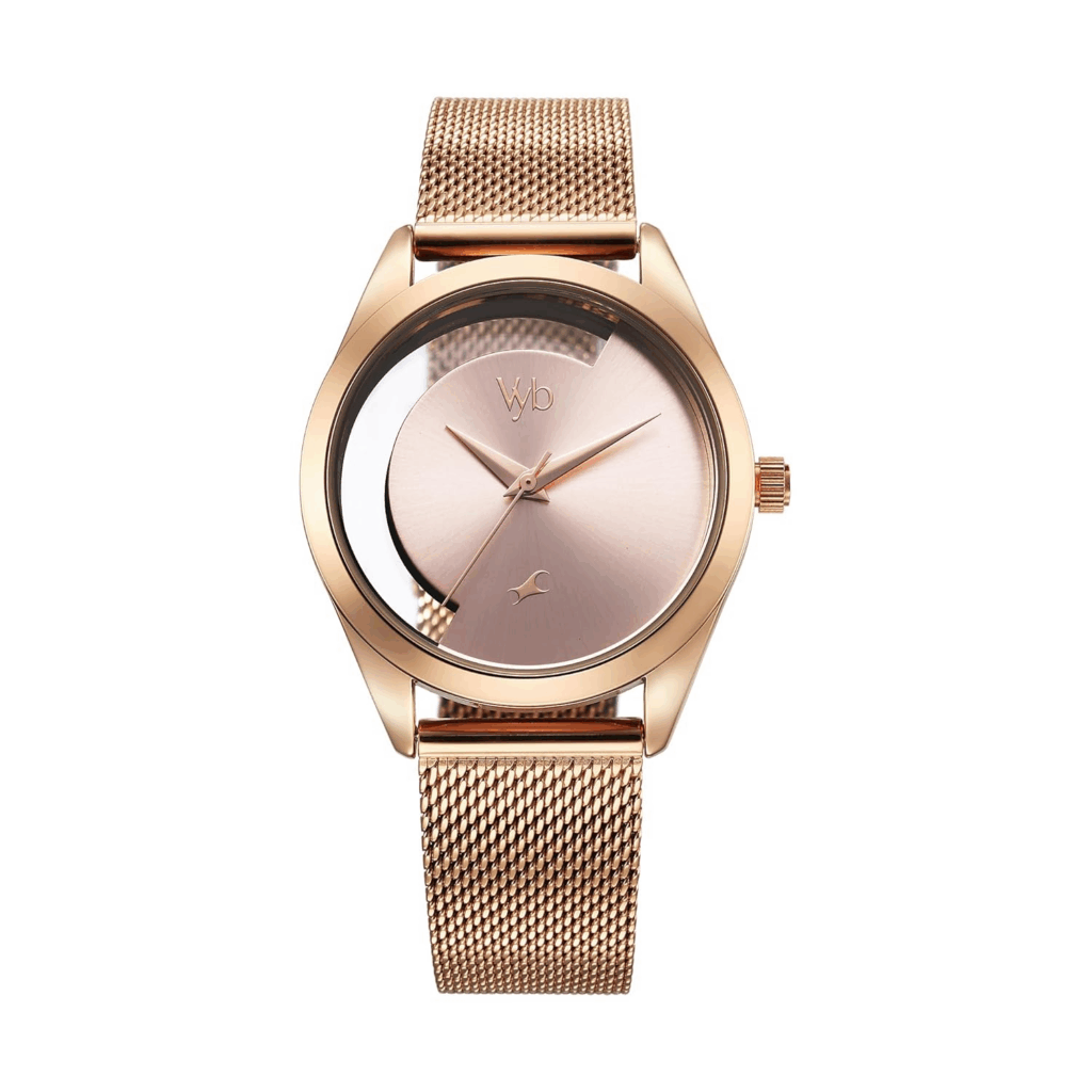 Fastrack Analog Rose Gold Women’s Watch