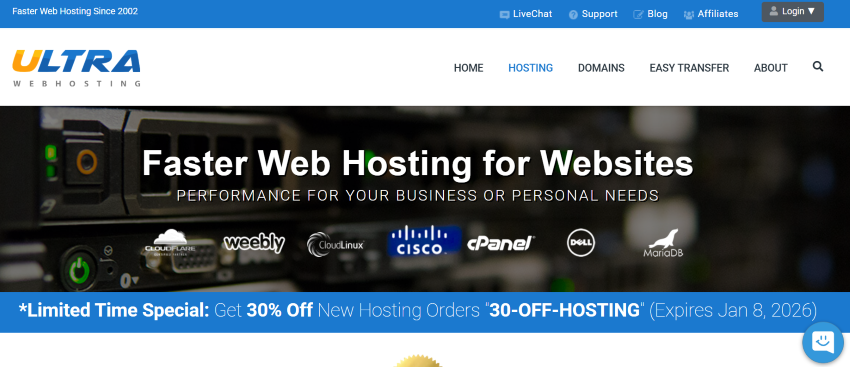 Ultra Web Hosting