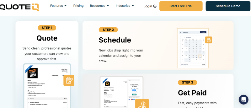 QuoteIQ feature for self-quoting