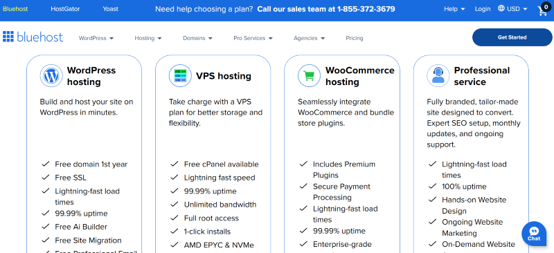 Bluehost for individual real estate agents