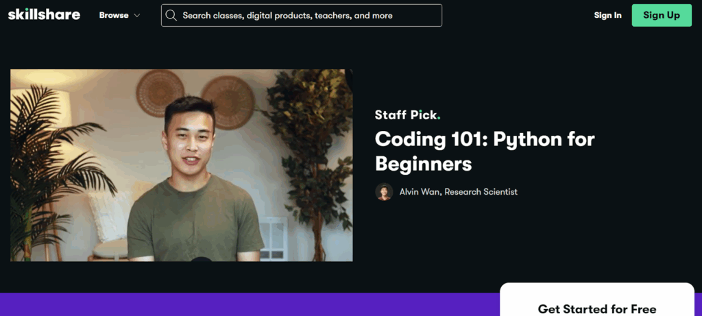 beginner course for Python programmers