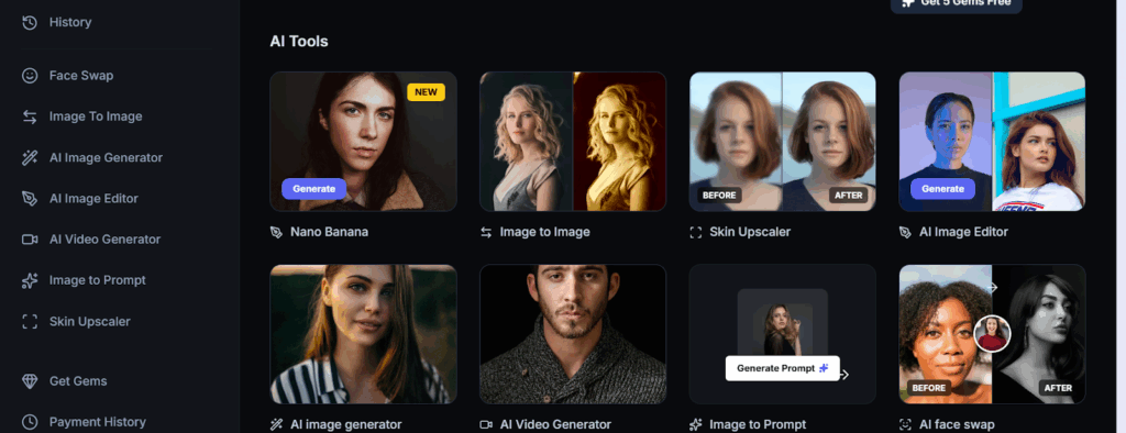 Pykaso AI image editing and upscaling
