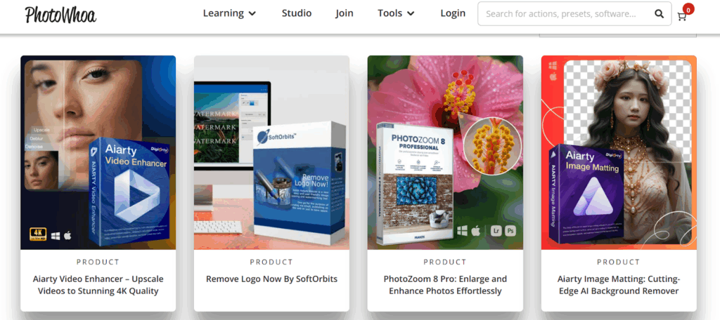 AI tool marketplace for image editing