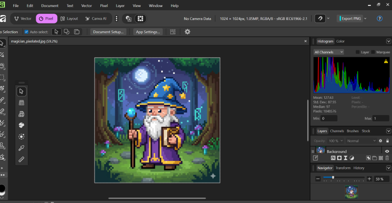 Affinty design software