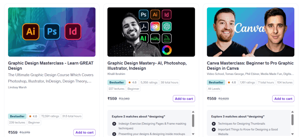 Courses to upskill creative business