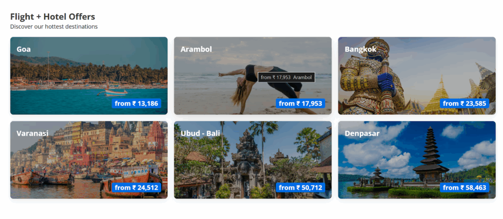 Flights and Hotels on Booking.com 