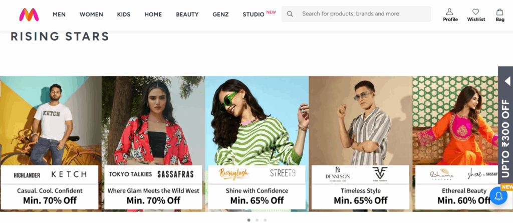 Myntra Trending Clothing