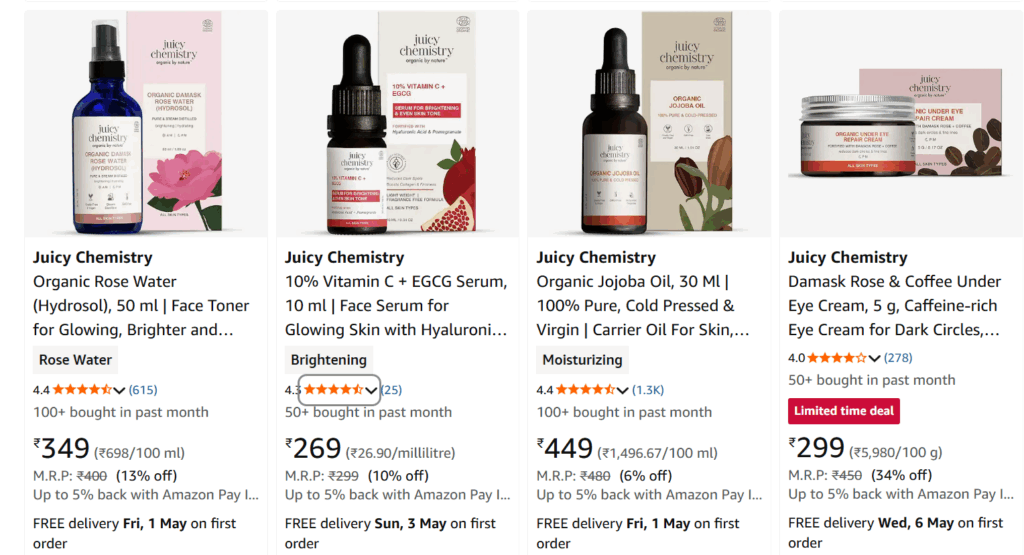 Juicy Chemistry Skincare 