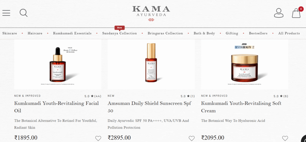 Kama Ayurveda Skincare