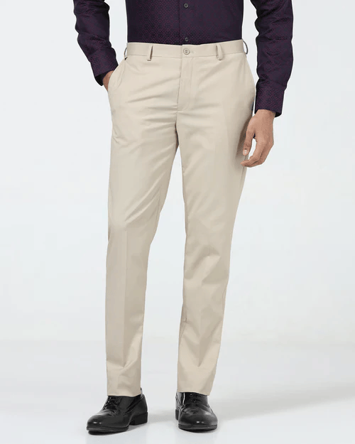 Beige Trouser