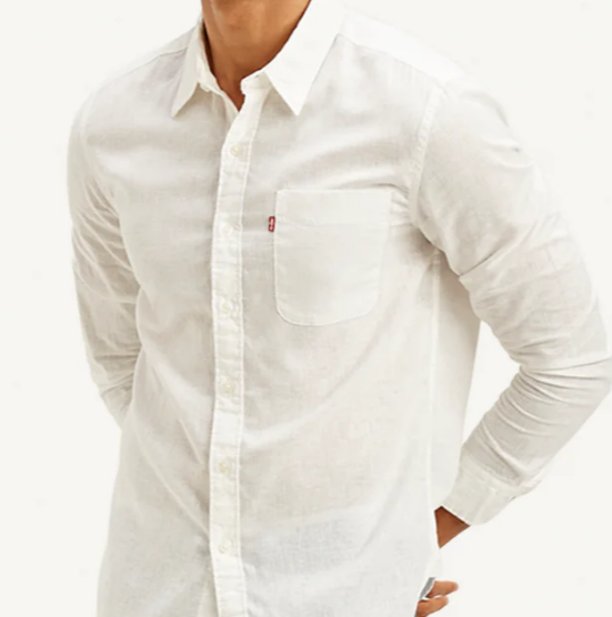 White linen Tshirt