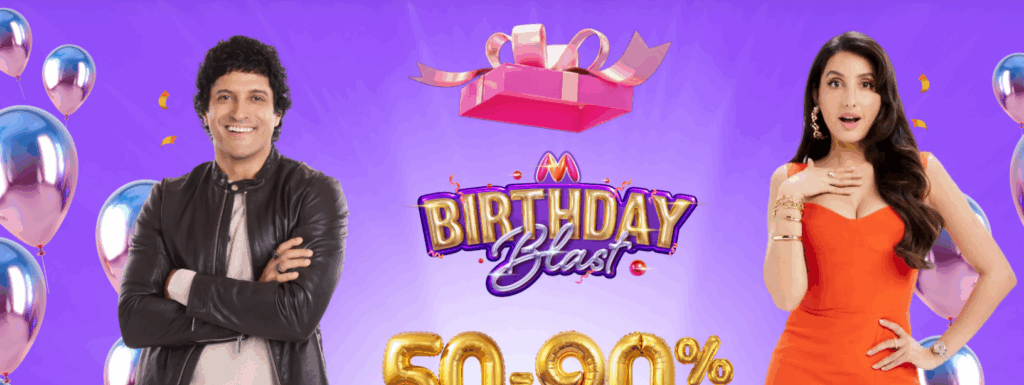 Myntra Birthday Blast