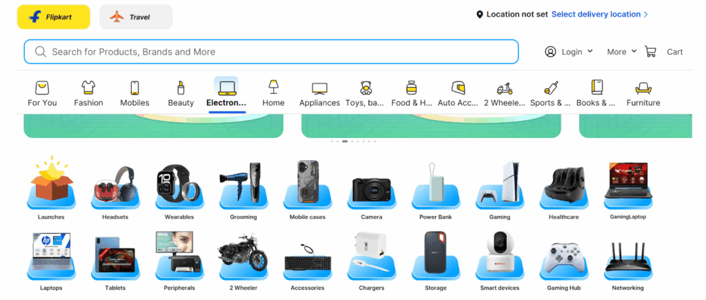 Electronics on Flipkart