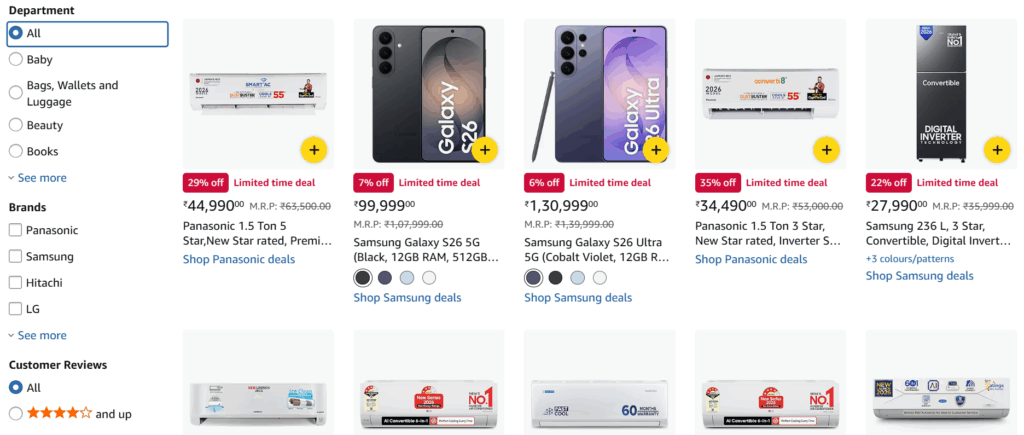 Amazon Great Indian Festival