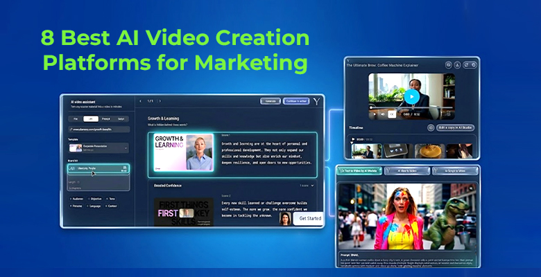 8 Best AI Video Creation  Platforms for Marketing 