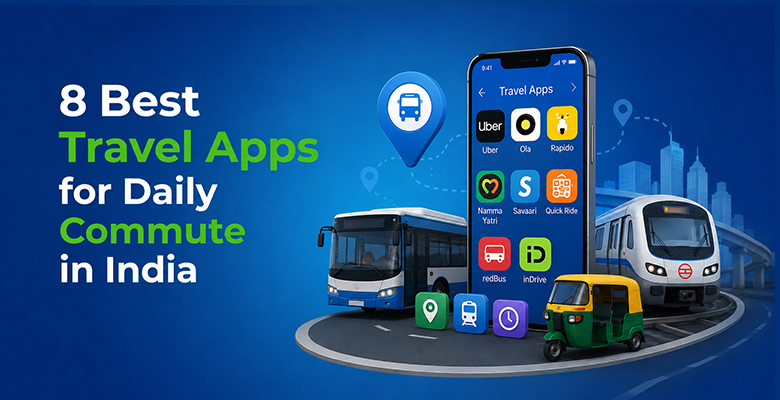 8 Best Travel Apps for Daily Commute in India 