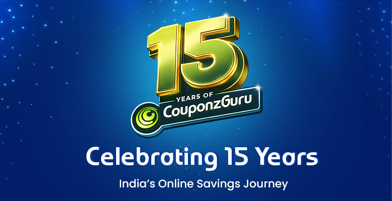 Celebrating 15 Years of CouponzGuru: India's Online Savings Journey