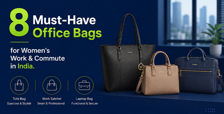 8 Must-Have Office Bags for Women's Work & Commute in India