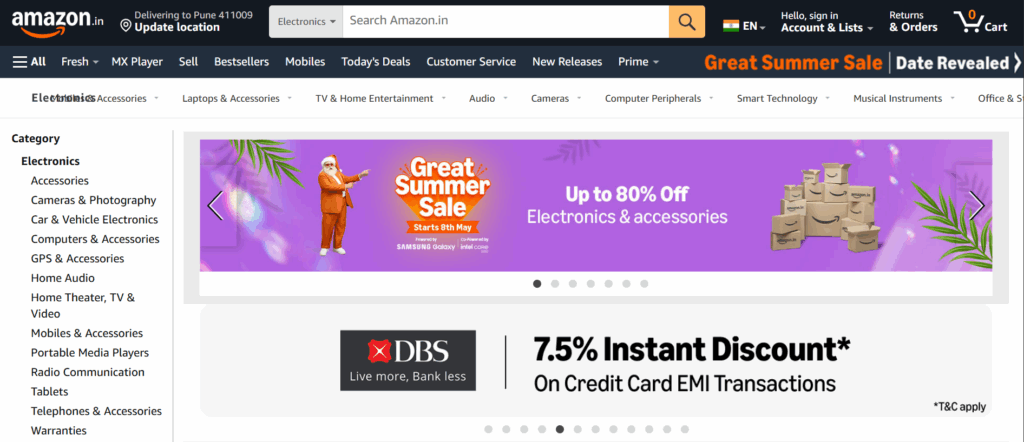 Amazon Great Summer Sale