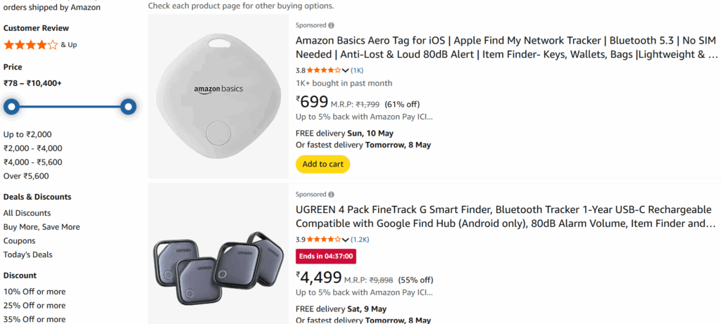 Luggage Trackers