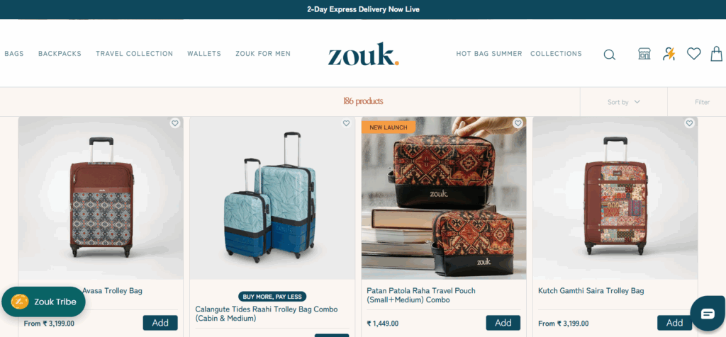 Zouk Luggage