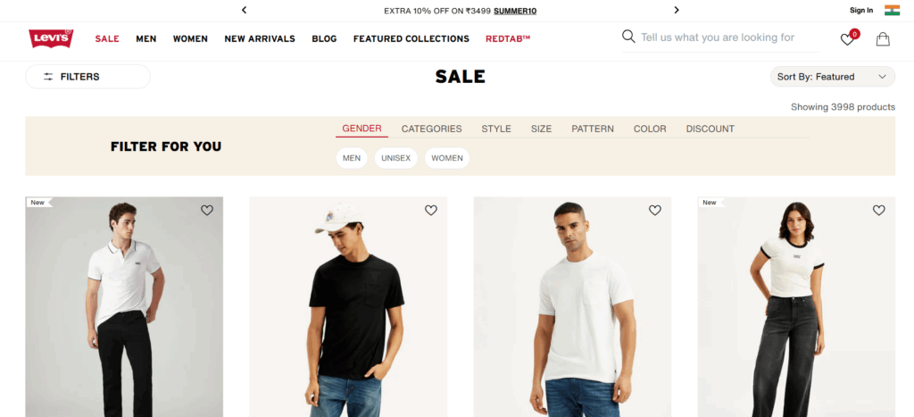 Levi's Sale Offers