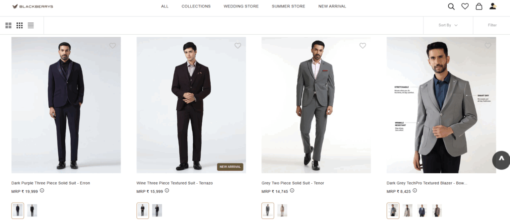 Blackberrys Premium Clothing