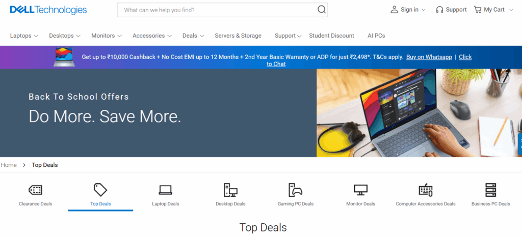Dell Back to School Offers