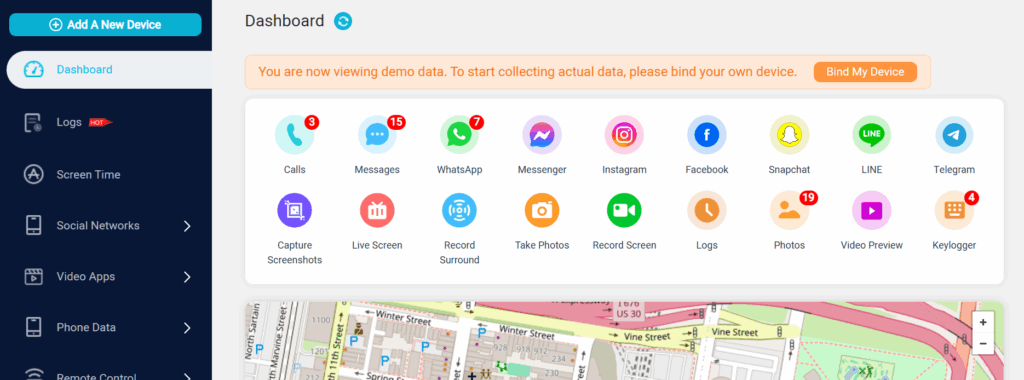 ClevGuard Dashboard