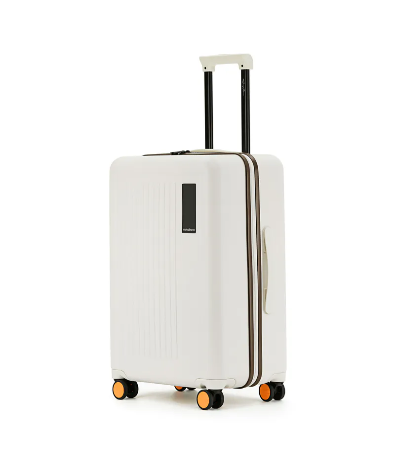 Mokobara White Check-in Transit Luggage
