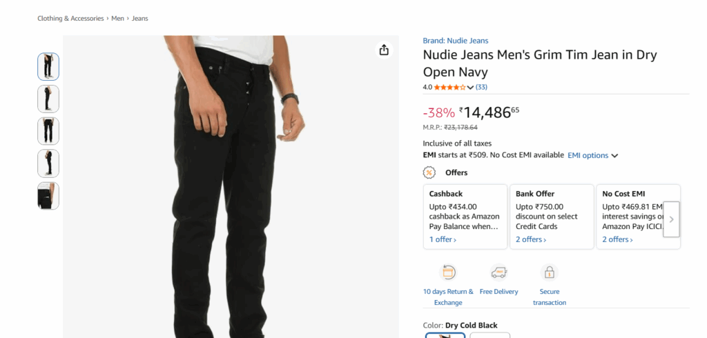 Nudie Jeans denim