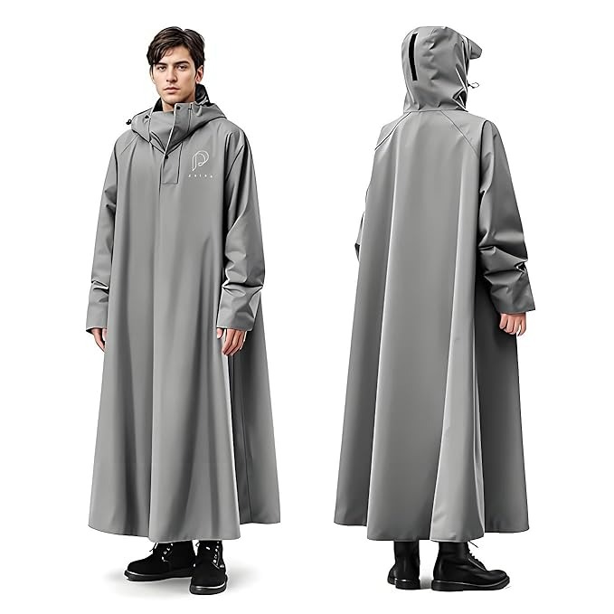 PALAY long raincoat for bike riders 