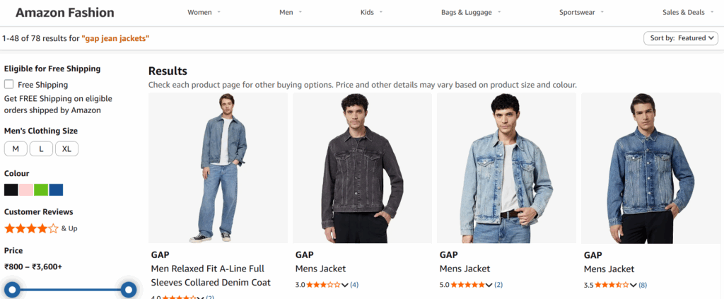 Gap Denim clothing