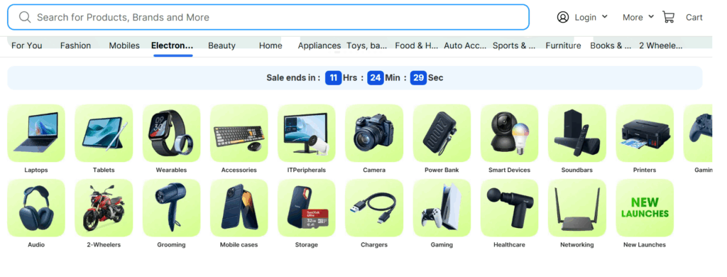 Price Cuts on Popular Categories