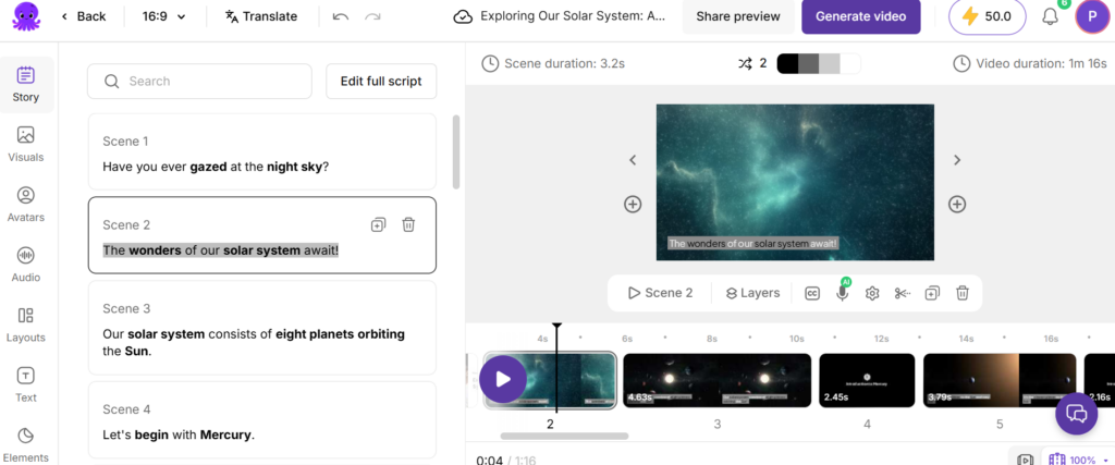 Pictory Text to Video Generation
