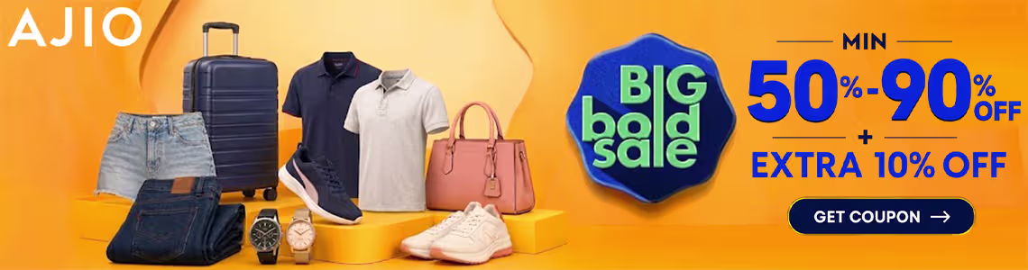 Ajio Big Bold Sale 