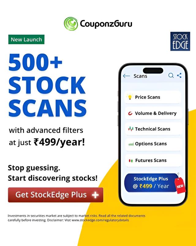 StockEdge Plus Annual Plan